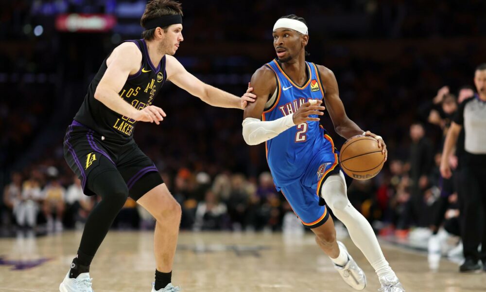 Thunder barre a Lakers y se mantienen invictos en Playoffs