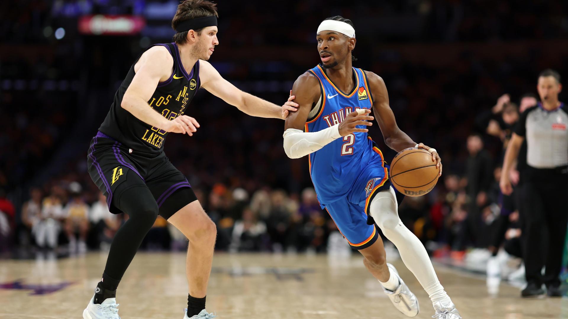 Thunder barre a Lakers y se mantienen invictos en Playoffs
