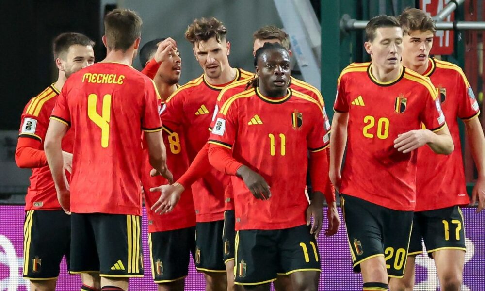 Bélgica hace oficial su lista de 26 de cara al Mundial