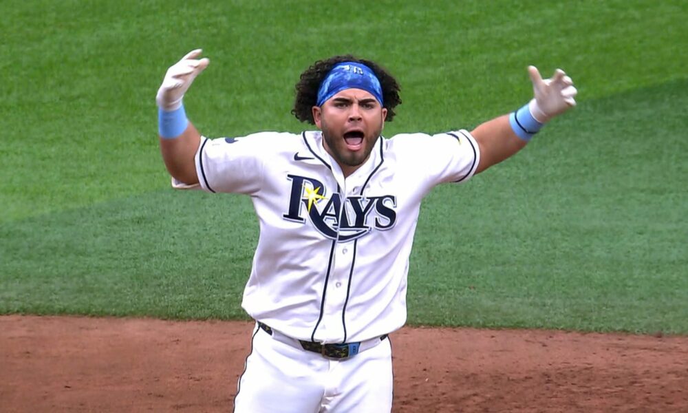 Rays completan sexta barrida del año con remontada incluida