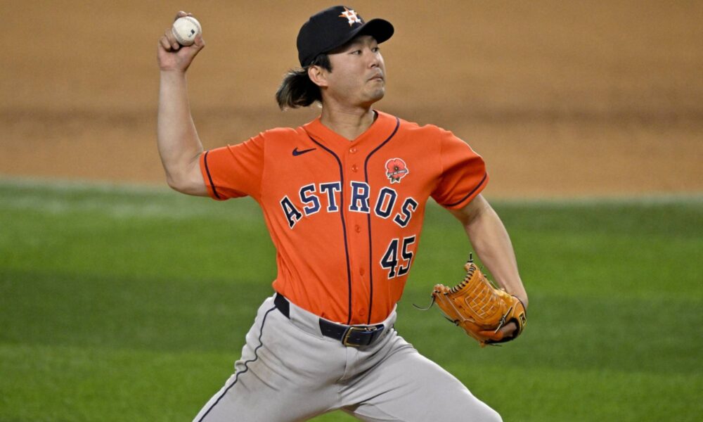 Astros lanzan no hitter combinado con Imai a la cabeza