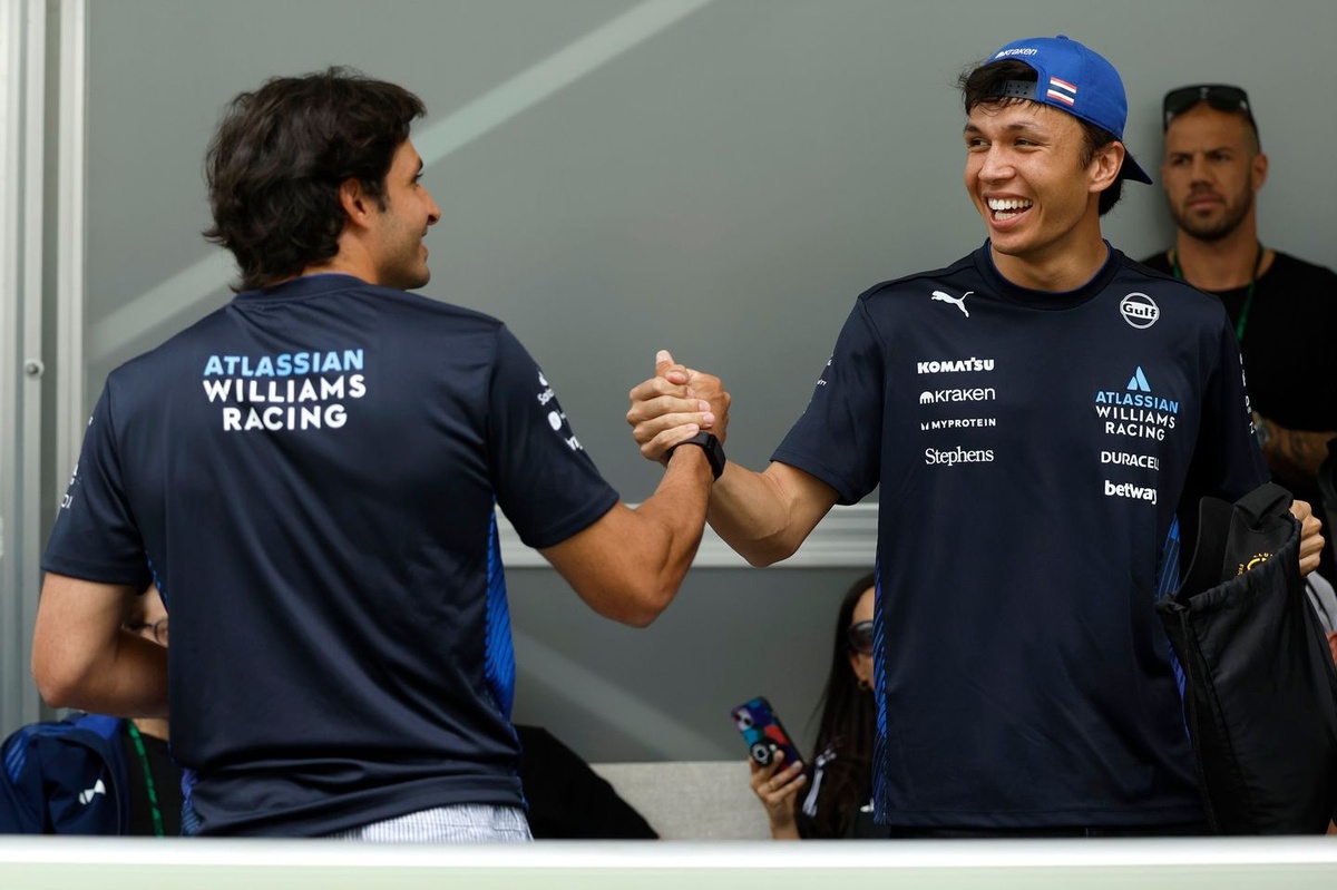 Williams asegura continuidad de Sainz y Albon de cara al próximo año