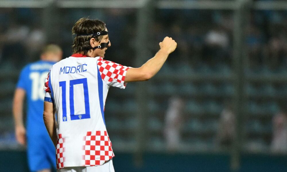 Luka Modric se acerca a los 200 partidos con Croacia
