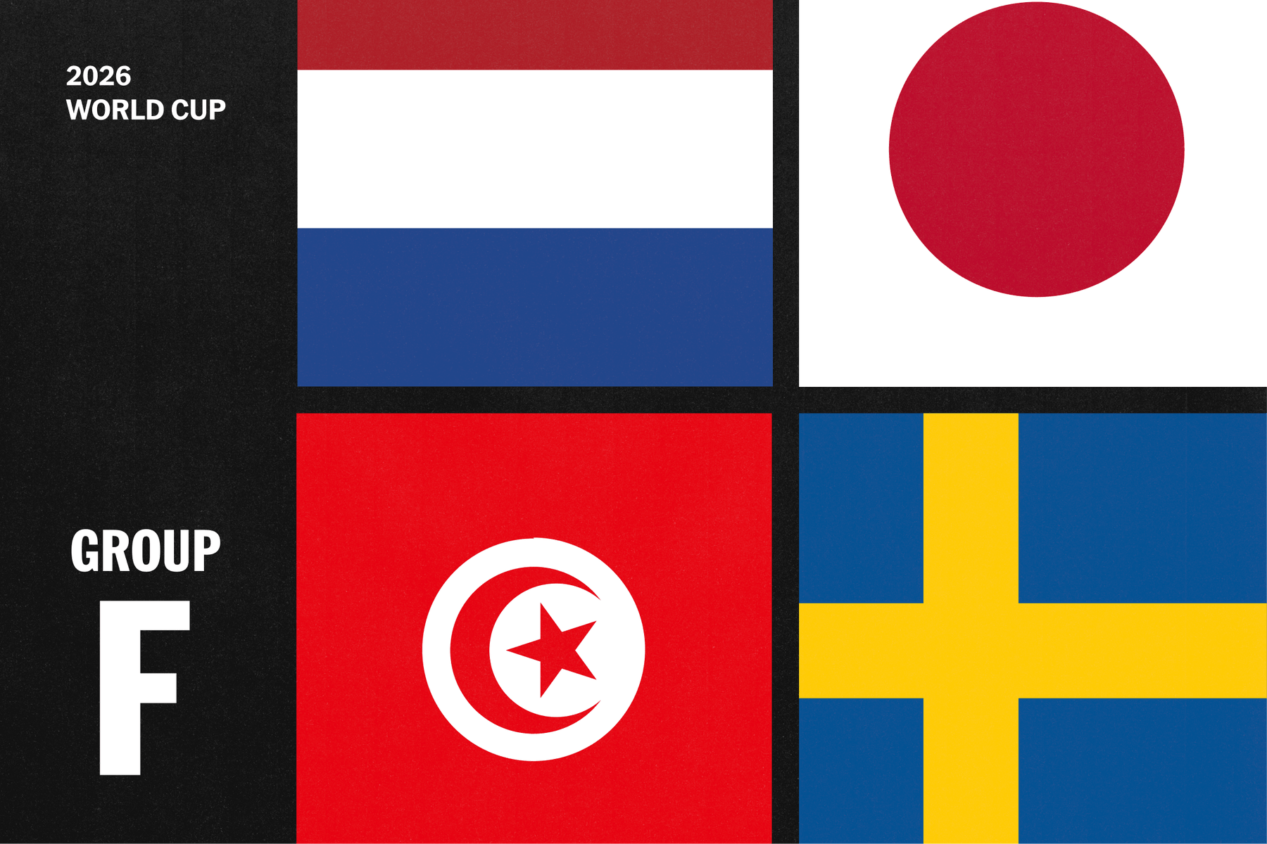 Grupo F del Mundial 2026: todos los convocados y listas oficiales de las cuatro selecciones