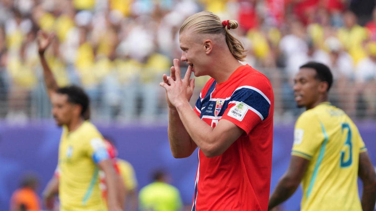 Noruega elimina a Brasil con doblete de Haaland