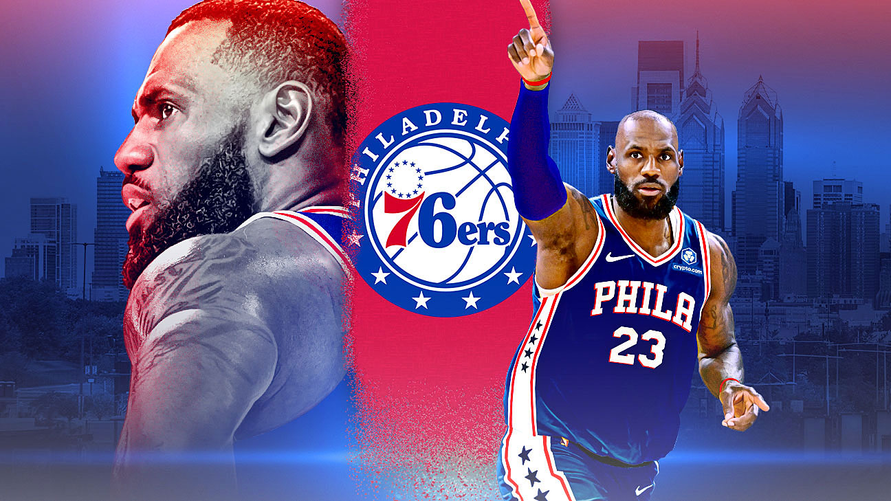 ¡El Único Objetivo es la Gloria! LeBron James Elige a los Philadelphia 76ers para el Último Capítulo de su Leyenda