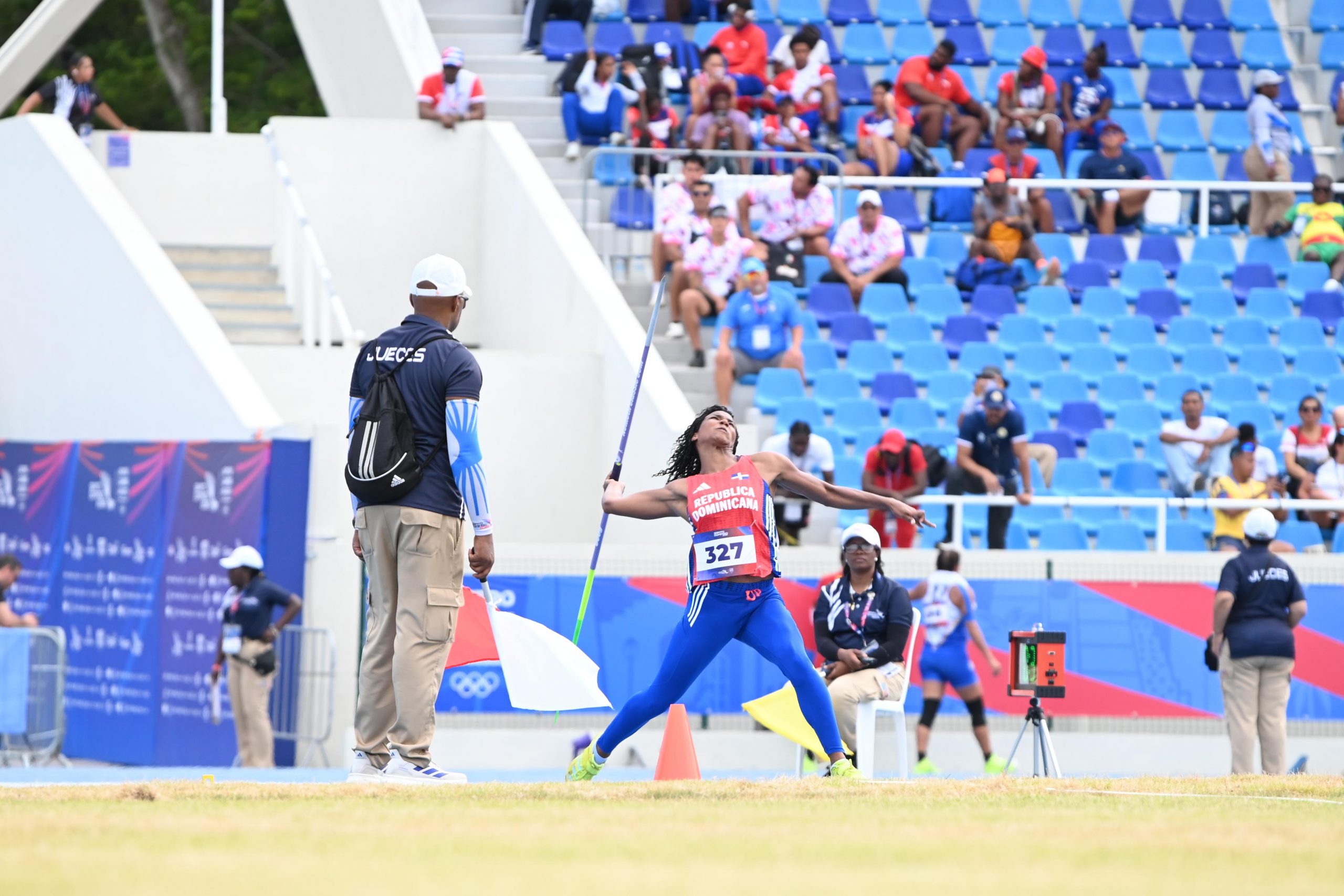 República Dominicana gana bronce en lazamiento de jabalina