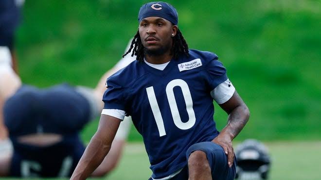 Luther Burden III se perderá la pretemporada de los Bears por lesión