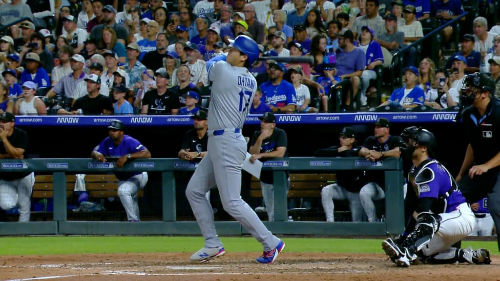 Shohei Ohtani conecta dos jonrones y los Dodgers aplastan a Colorado
