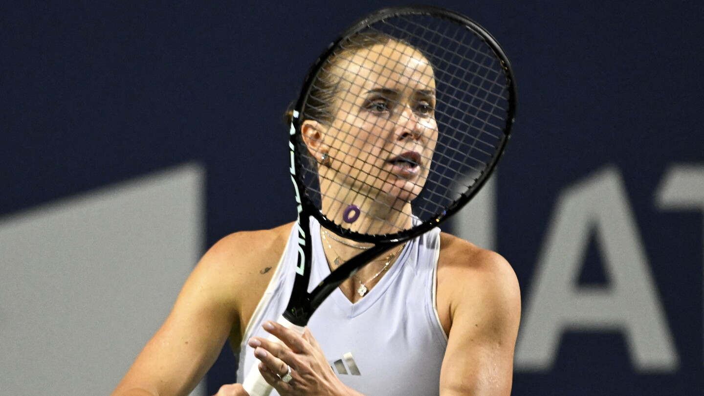 Elina Svitolina se retira del Cincinnati Open por una lesión en el tobillo