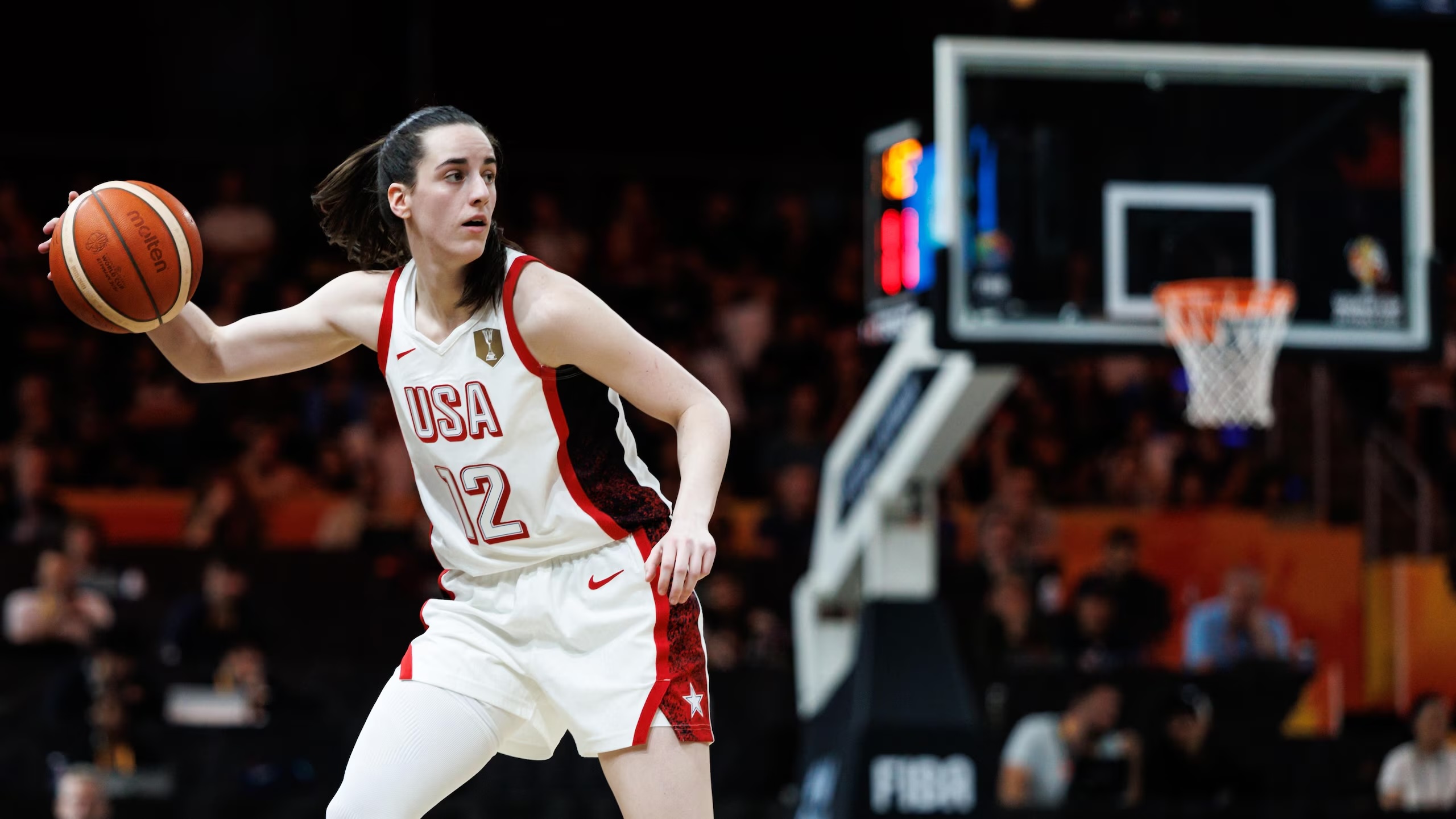 Caitlin Clark destaca en la victoria de USA sobre China en la Copa mundial Fiba