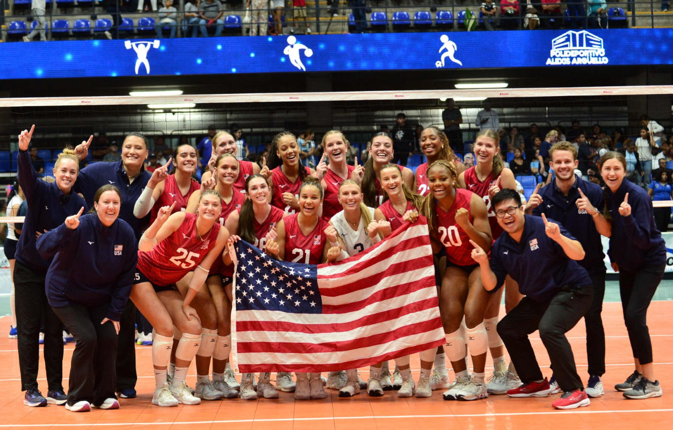 Sexteto USA vence 3-1 a RD y retiene corona en Copa Panam Sub-23