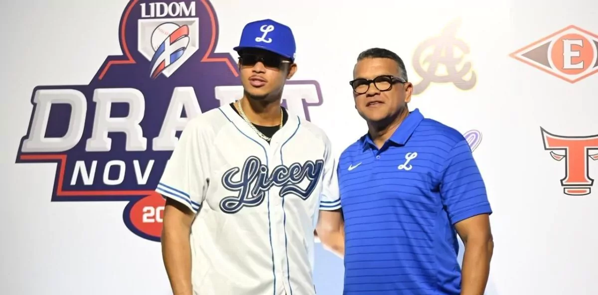 Hayden Álvarez, emocionado tras ser elegido por el Licey: “Voy a dar lo mejor de mí”