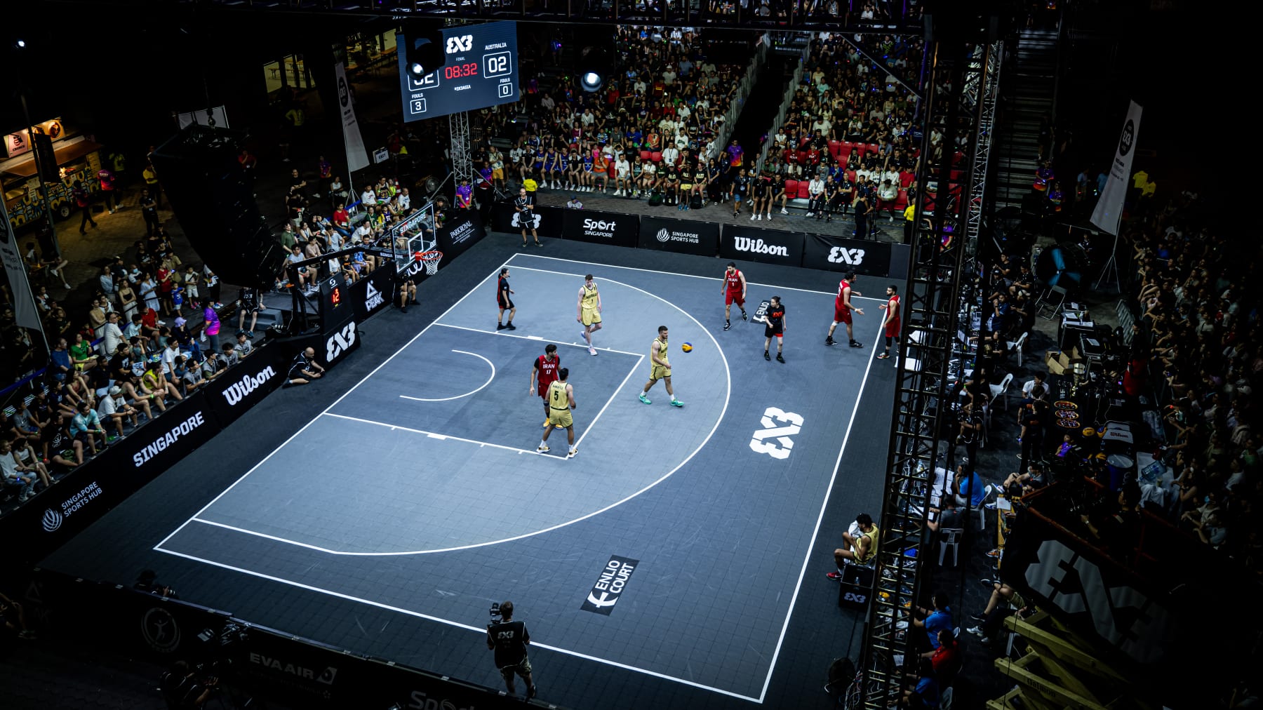 Australia y España brillan en el inicio del Mundial FIBA 3×3 U23