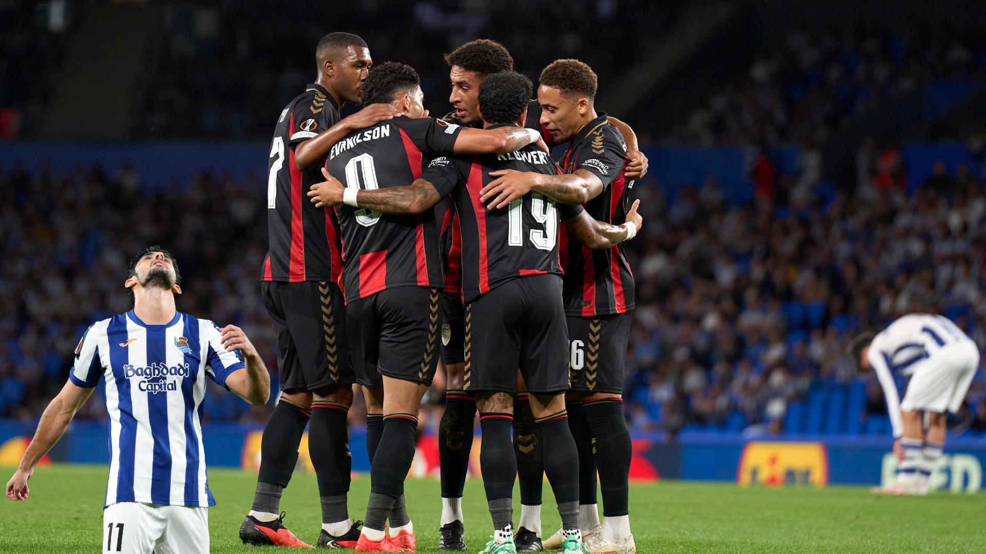 Bournemouth sorprende a la Real Sociedad y arranca con victoria en la Europa League