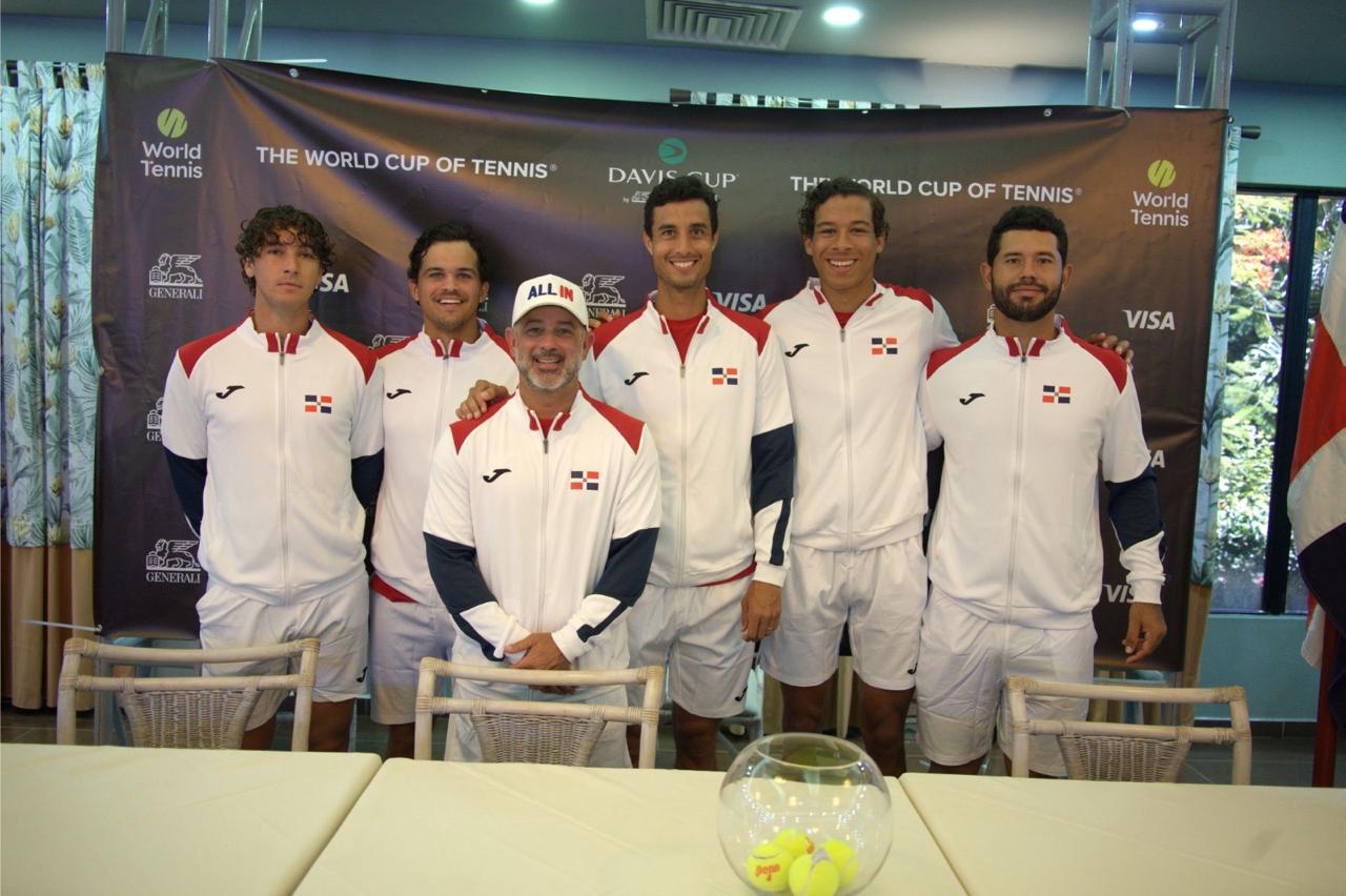 República Dominicana contra Egipto por el ascenso en Copa Davis