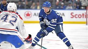 Gavin McKenna comienza su gran prueba con Toronto Maple Leafs