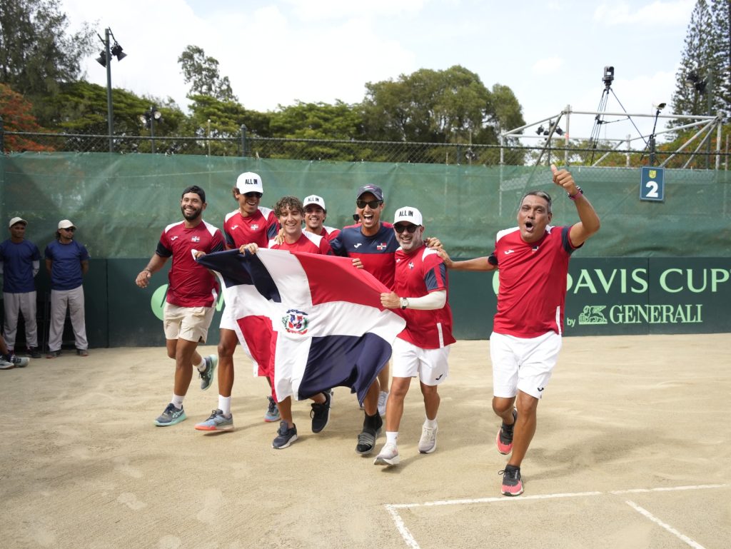 República Dominicana supera a Egipto y regresa al Grupo I Mundial de la Copa Davis