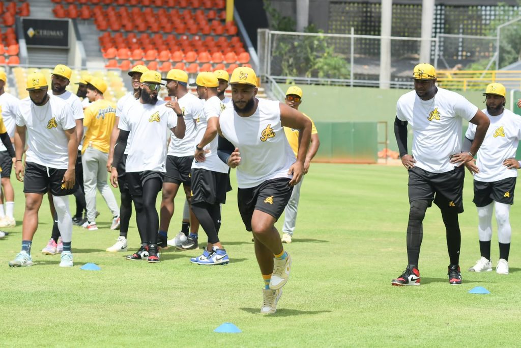 Águilas Cibaeñas abren campo de entrenamientos con 35 jugadores .
