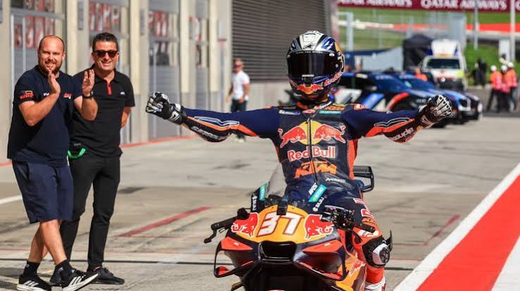 PEDRO ACOSTA CONSIGUE POR FIN SU PRIMERA VICTORIA EN MOTOGP