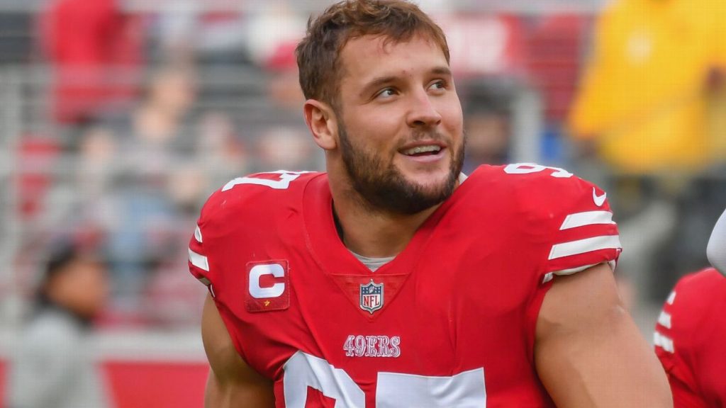 Nick Bosa se perderá varias semanas con los 49ers por una lesión en la pantorrilla
