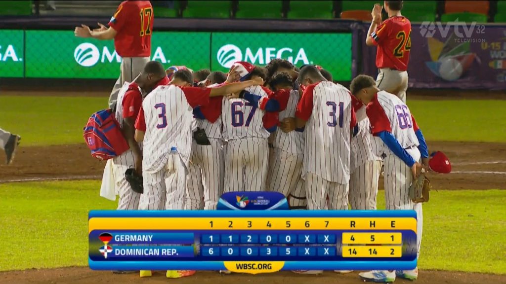República Dominicana propina una tunda a los alemanes