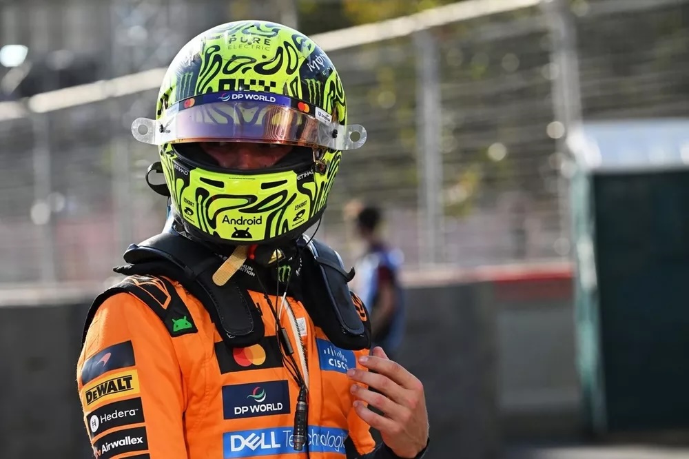 Norris rectifica y pide disculpas a Colapinto por sus comentarios