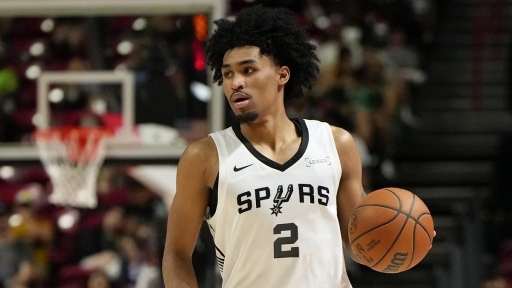 Dylan Harper sabe que está listo para ser titular en San Antonio rumbo a su segundo año