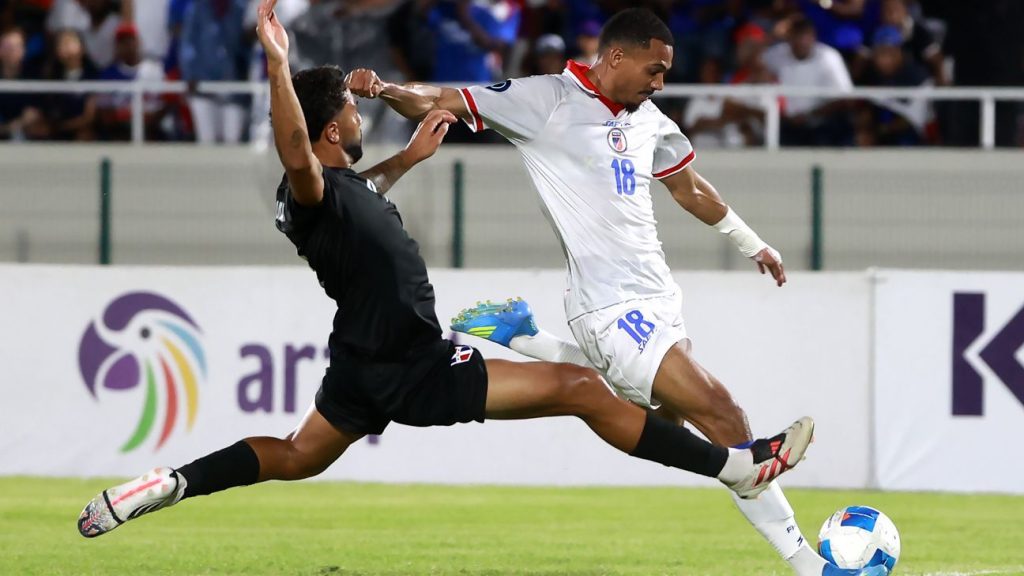 Haití golpea con contundencia a República Dominicana y se impone 4-1 en el Félix Sánchez