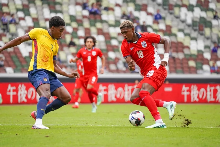 Ecuador y Panamá empatan 1-1 en amistoso internacional