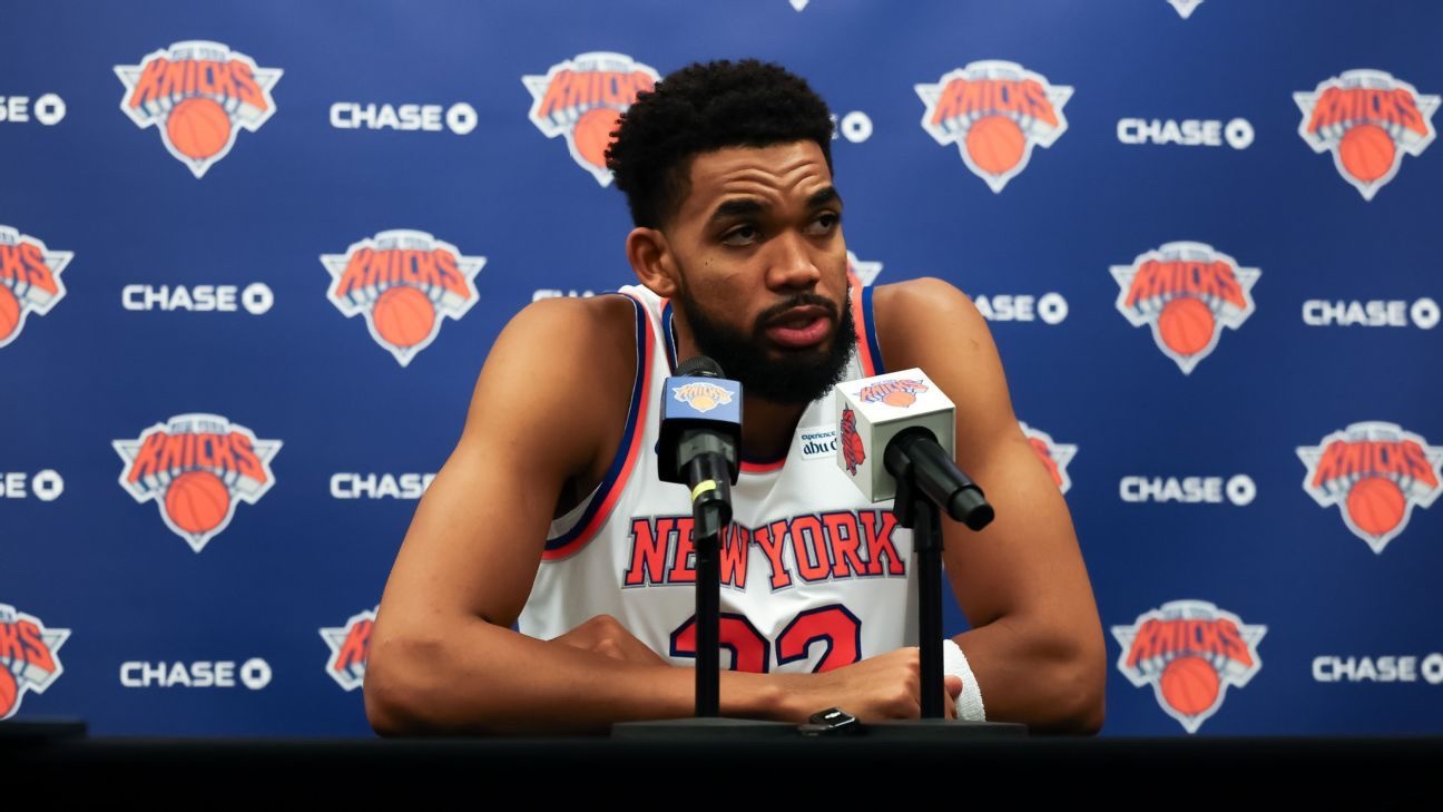 Knicks' Karl-Anthony Towns not expecting contract extension soon - ESPN