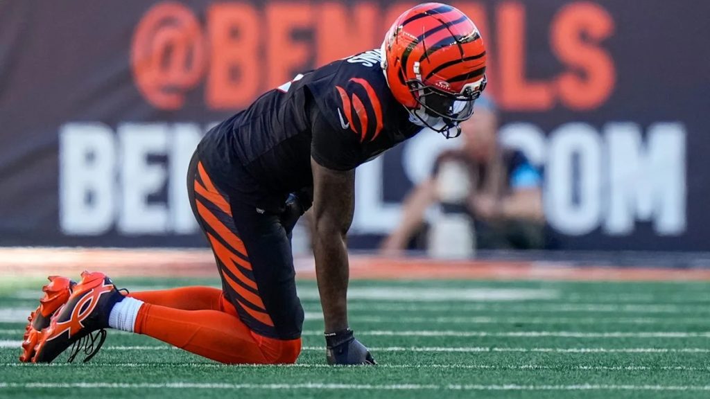 Tee Higgins también está lesionado, pero Cincinnati recibe mejores noticias
