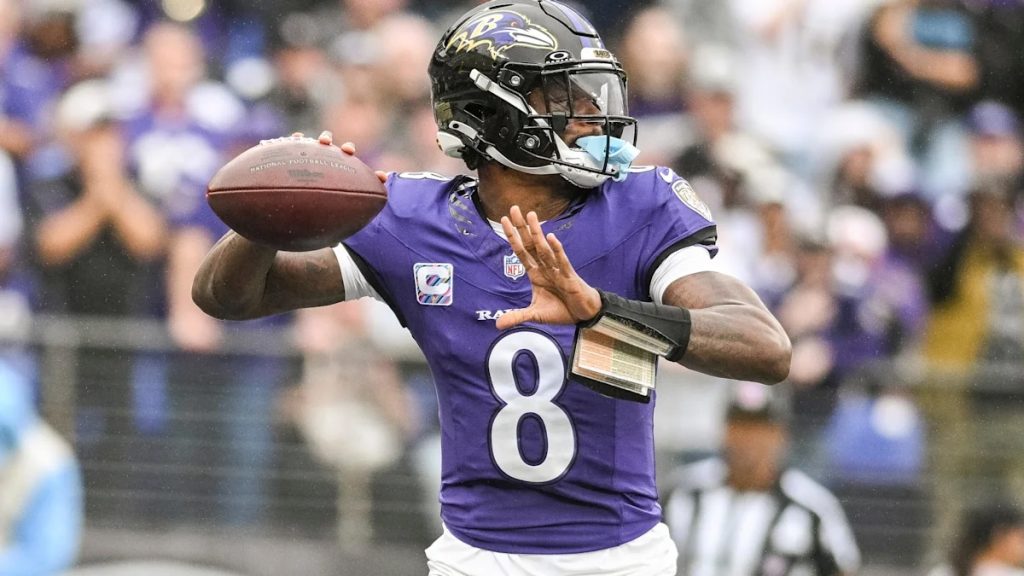 Lamar Jackson mantiene en suspenso a Baltimore: lesión de tobillo amenaza su participación en la Semana 5