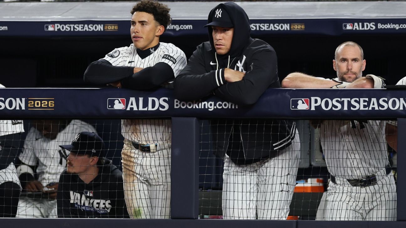 As Yankees fall short again, Aaron Judge says front office 'should go all-in' - ESPN