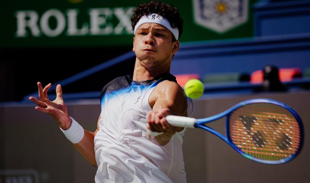 Ben Shelton impone su potencia y elimina a Daniel Altmaier en Shanghái