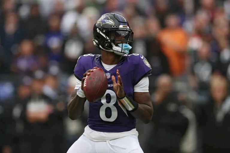 Baltimore pierde a Lamar Jackson: el dos veces MVP no jugará contra Atlanta
