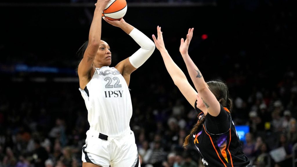 A’ja Wilson termina una temporada histórica, pero Las Vegas queda fuera de la lucha por el título