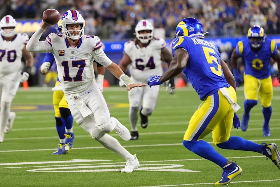 Buffalo Bills derrotan a Los Angeles Rams en tiempo extra con una actuación decisiva de Josh Allen