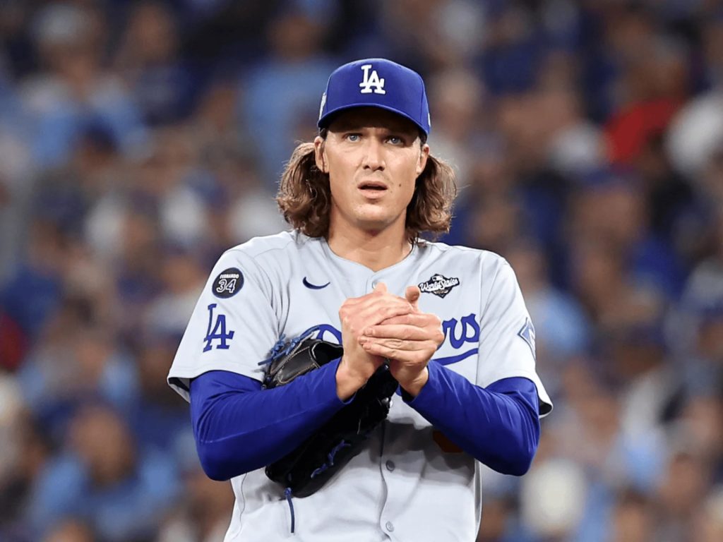Tyler Glasnow tendrá la responsabilidad de mantener con vida a los Dodgers