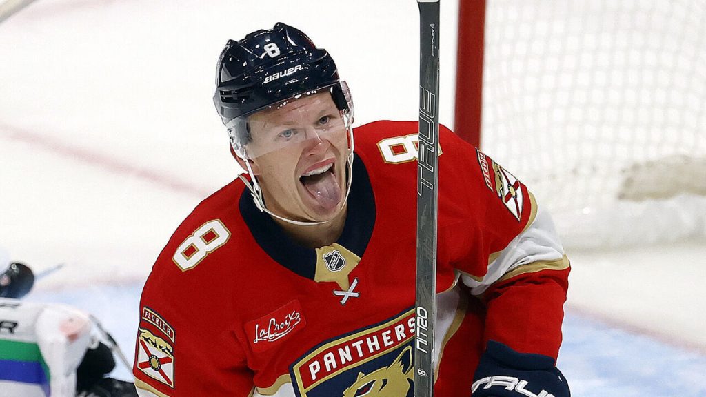 Brady Tkachuk firma otra noche histórica y conduce a Florida a una dramática victoria sobre Vancouver