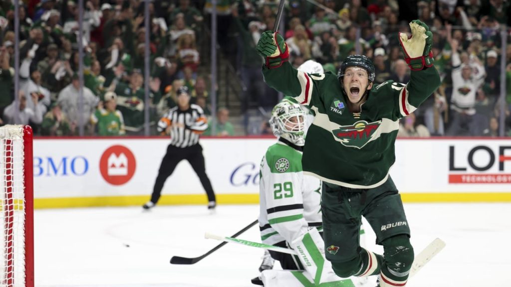 Matt Boldy consigue su quinto triplete en la NHL y Minnesota supera a St. Louis