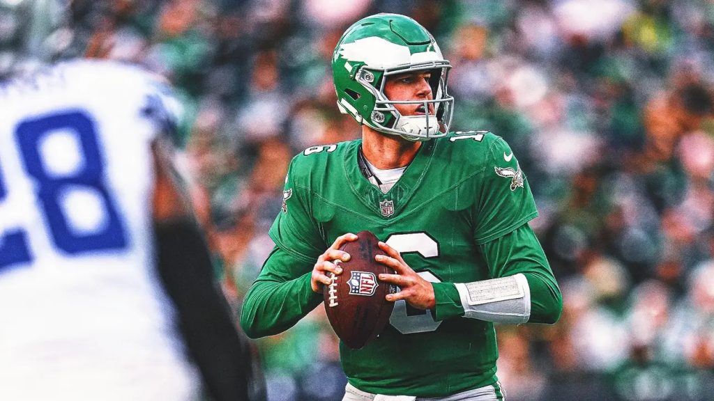 Philadelphia atraviesa una crisis de resultados y Tanner McKee recibe una oportunidad decisiva