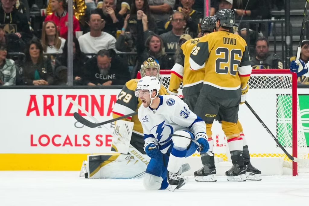 Nikita Kucherov alcanza histórica marca de Stamkos y Tampa Bay aplasta a Vegas