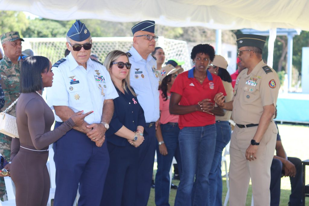 Marileidy Paulino valora la importancia del deporte en la Fuerzas Armadas y Policía Nacional
