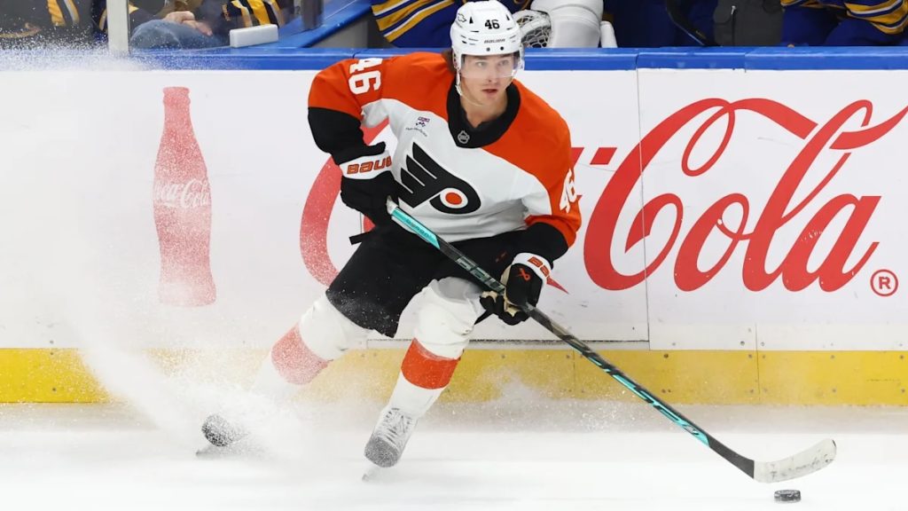 Cole Knuble anota sus primeros dos goles en la NHL y guía a Philadelphia a su tercera victoria consecutiva