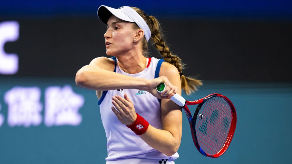 Elena Rybakina avanza a cuartos de final en Ningbo y mantiene su camino hacia otro título