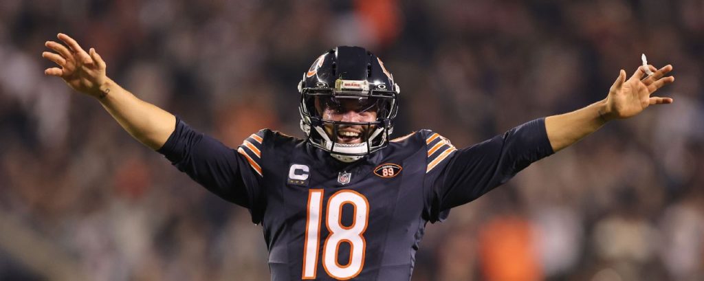 Chicago Bears frenan a New England Patriots y consiguen una importante victoria en la NFL