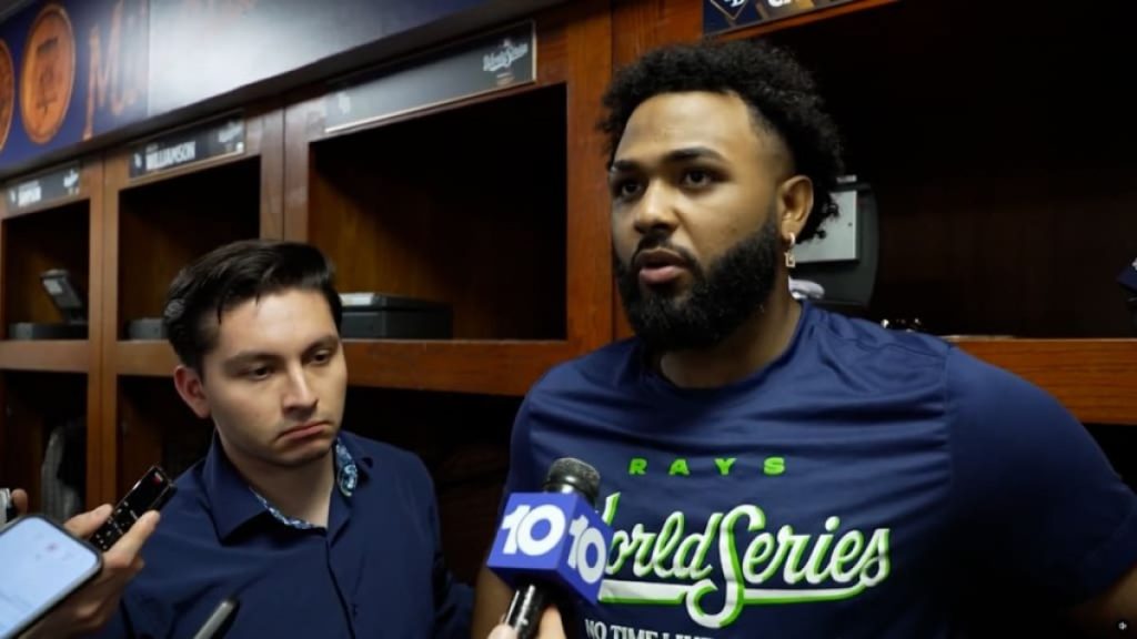 ¡JUNIOR CAMINERO EXIGE UNA REACCIÓN DE TAMPA BAY TRAS LOS ERRORES EN LA SERIE MUNDIAL!