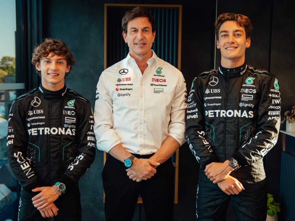 Mercedes invirtió millones en Kimi Antonelli después de que Ferrari rechazara incorporarlo