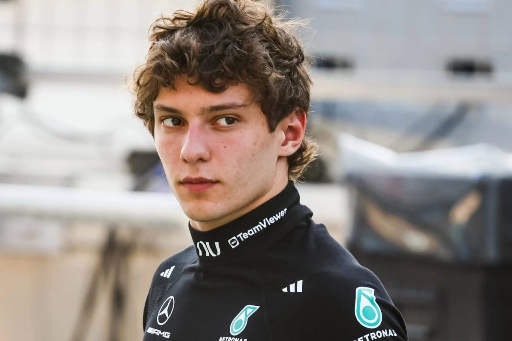 Kimi Antonelli enferma antes del Gran Premio de México y genera preocupación en Mercedes